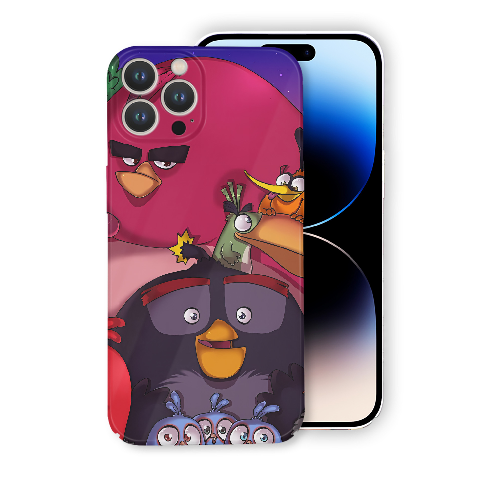 （画像用） Angry Birds アングリーバード 【iPhone 14シリーズ対応】ハードケース